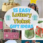 lottery ticket gift ideas